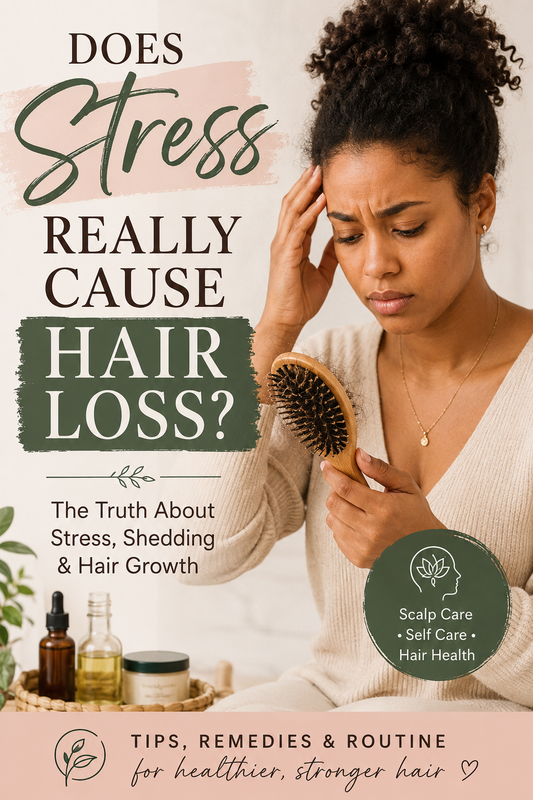 Does Stress Really Cause Hair Loss? The Truth About Stress, Shedding, and Hair Growth