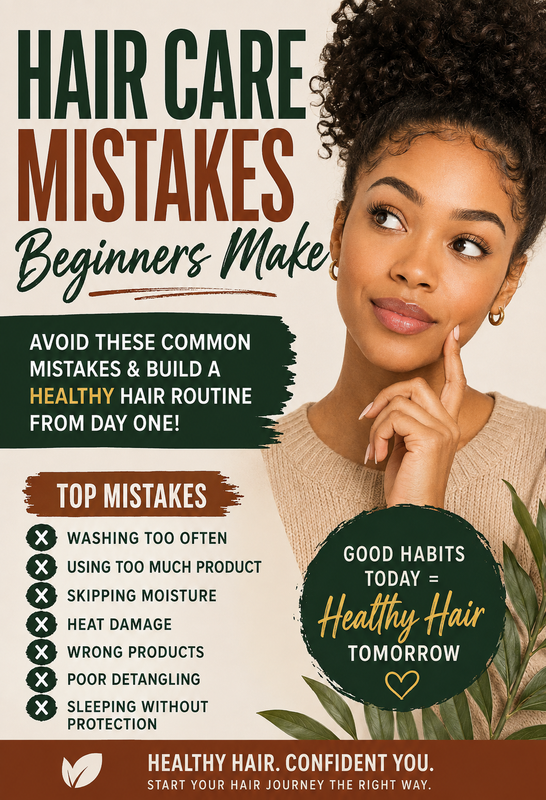 Hair Care Mistakes Beginners Make: The Complete Guide to Healthy Hair from Day One