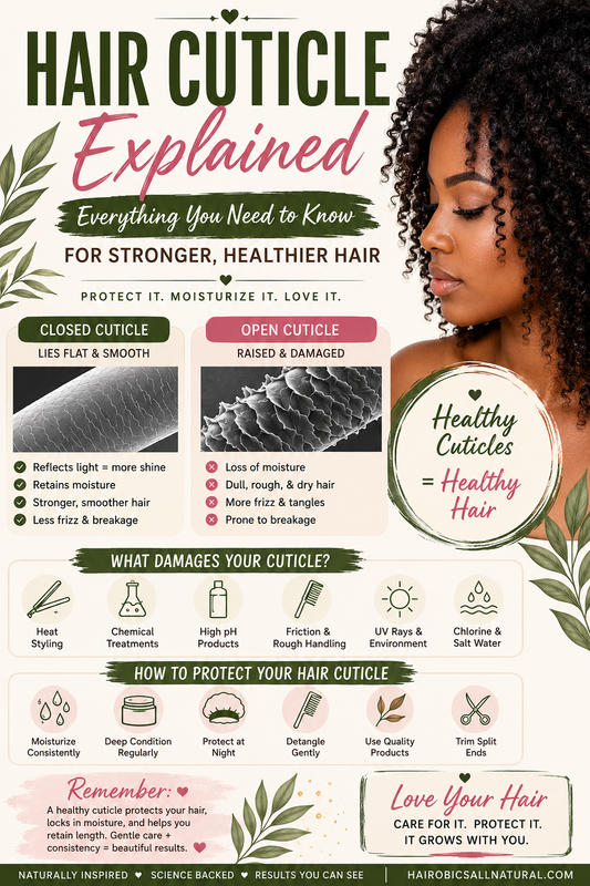 Hair Cuticle Explained: Everything You Need to Know for Stronger, Healthier Natural Hair