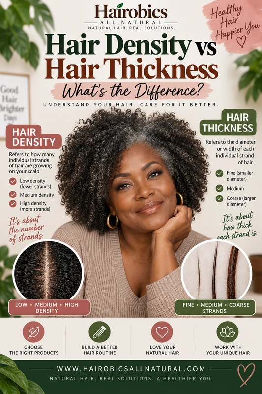 Hair Density vs Hair Thickness: What’s the Difference and Why Does It Matter?