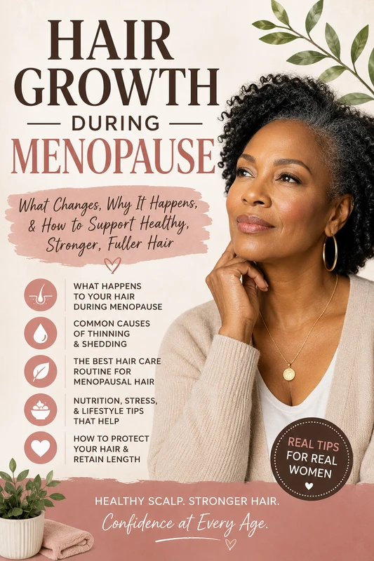 Hair Growth During Menopause: Causes, Changes, and a Complete Hair Care Guide