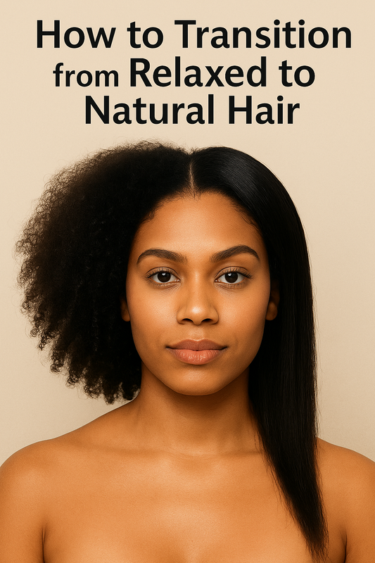 How to Transition from Relaxed to Natural Hair (Without the Stress)