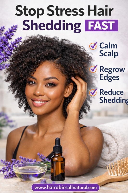 How Lavender Oil Reduces Stress-Related Hair Shedding (The Science + Real Results)