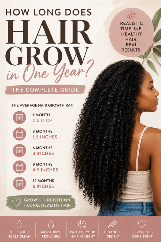 How Long Does Hair Grow in One Year? Complete Hair Growth Guide