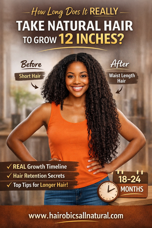 How Long It Really Takes Natural Hair to Grow 12 Inches (The Truth About Black Hair Growth)