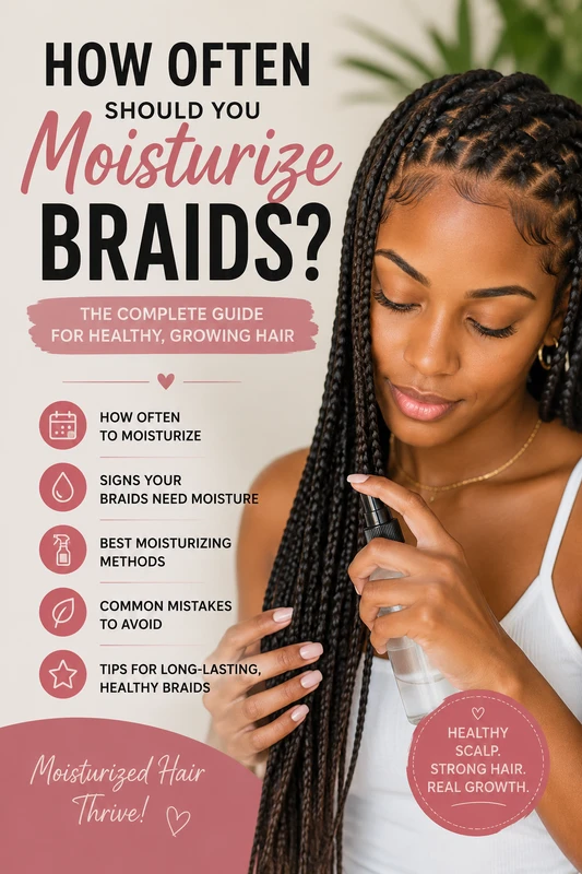 How Often Should You Moisturize Braids? The Complete Guide for Healthy, Growing Hair