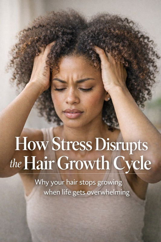 How Stress Disrupts the Hair Growth Cycle (And What You Can Do About It)