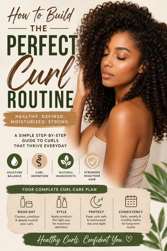How to Build the Perfect Curl Routine (Complete Guide for Healthy, Defined, Moisturized Curls)