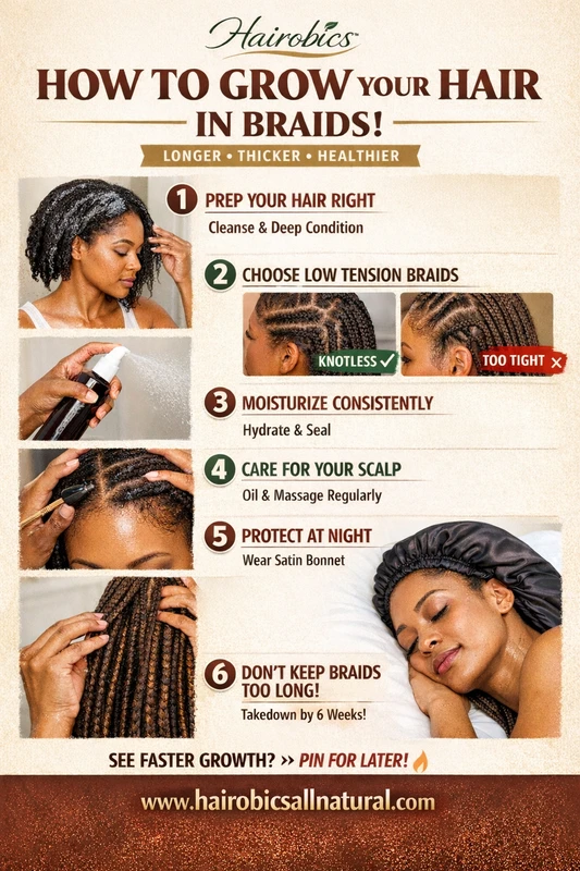 How to Grow Your Hair While Wearing Braids (The Complete Guide for Healthy, Longer Hair)