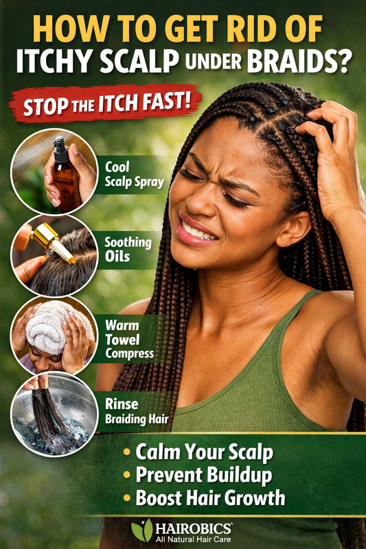 How to Get Rid of Itchy Scalp Under Braids (Complete Guide for Relief + Growth)