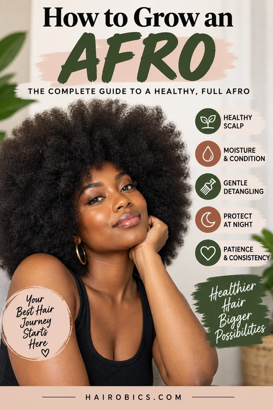 How to Grow an Afro: The Complete Guide to Growing a Healthy, Full Afro