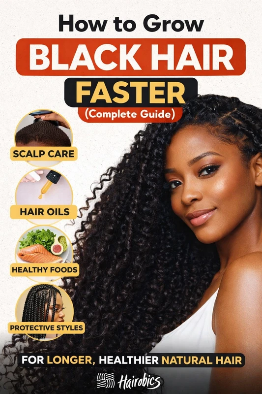 How to Grow Black Hair Faster (Complete Guide)