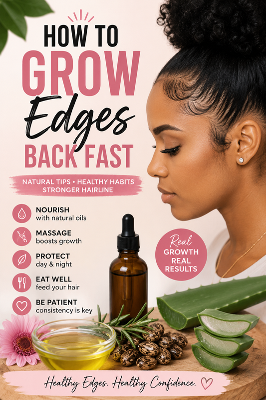 How to Grow Edges Back Fast: The Complete Guide to Restoring Thin Hairlines Naturally
