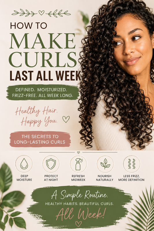 How to Make Curls Last All Week: The Ultimate Guide for Defined, Moisturized, Frizz-Free Curls