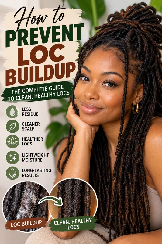 How to Prevent Loc Buildup: The Complete Guide to Clean, Healthy Locs