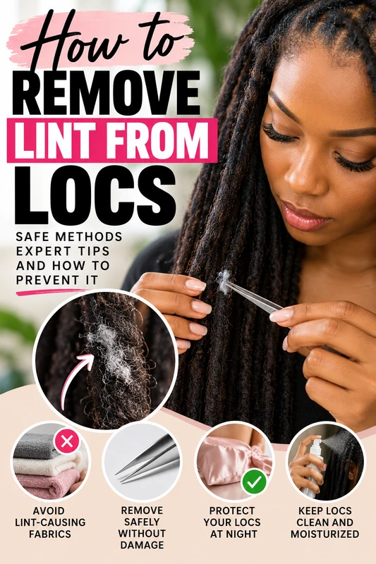 How to Remove Lint From Locs: The Complete Guide Without Damaging Your Hair