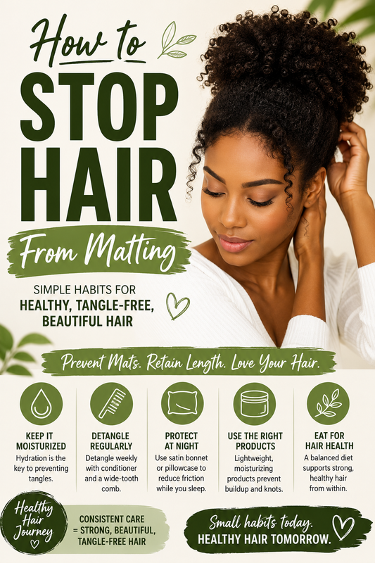 How to Stop Hair From Matting: The Complete Guide to Preventing Knots, Tangles, and Severe Matting Naturally