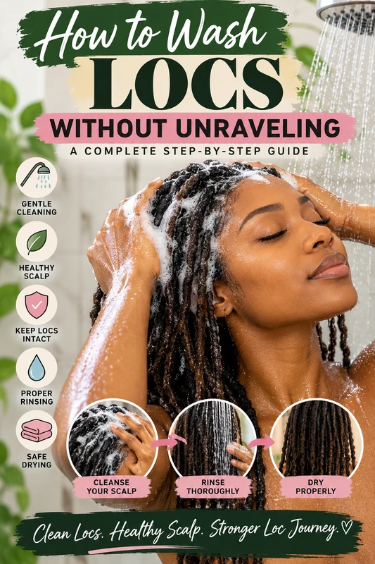 How to Wash Locs Without Unraveling: The Complete Step-by-Step Guide