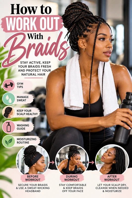 How to Work Out With Braids: The Complete Guide to Exercising Without Ruining Your Braids