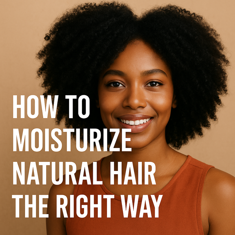 How to Moisturize Natural Hair the Right Way