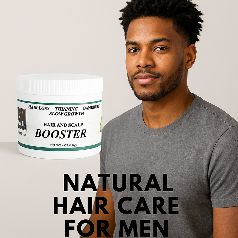 Natural Hair Care for Men: The Ultimate Guide to Healthy, Strong, and Stylish Hair