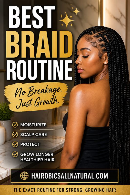 The Best Routine for Braids Without Breakage (Complete Guide for Healthy, Growing Hair)