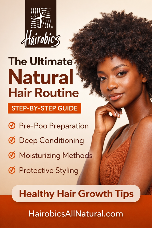 The Ultimate Natural Hair Routine (Step-by-Step Guide for Healthy Hair Growth)