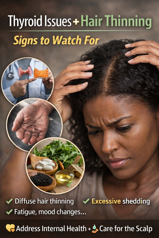 Thyroid Issues and Hair Thinning: Signs to Watch For