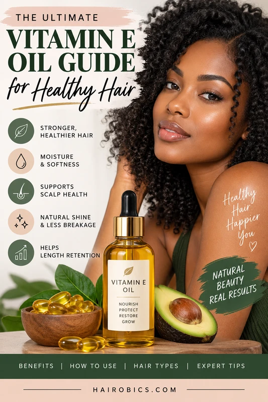 Vitamin E Oil Guide: Benefits, Uses, and How to Use Vitamin E Oil for Healthy Hair