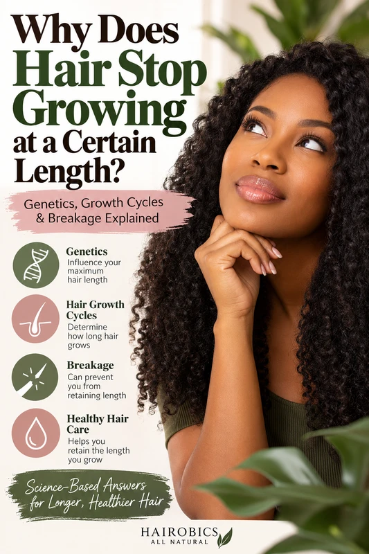 Why Does Hair Stop Growing at a Certain Length? Genetics, Growth Cycles & Breakage Explained