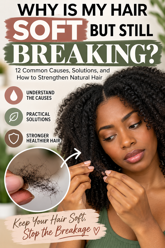 Why Is My Hair Soft but Still Breaking? Causes, Solutions, and How to Strengthen Natural Hair