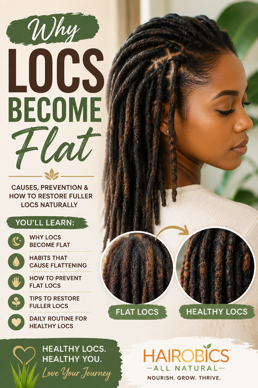 Why Locs Become Flat: Causes, Prevention, and How to Restore Fuller Locs Naturally