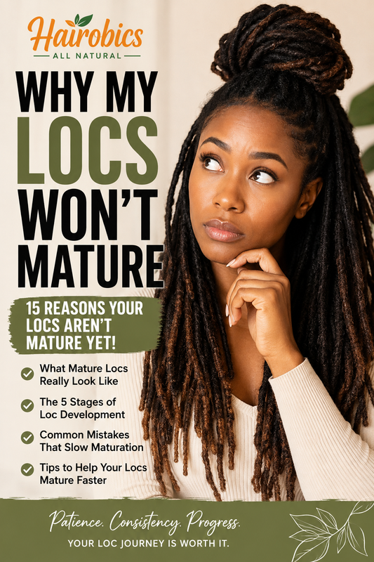 Why My Locs Won't Mature: The Complete Guide to Helping Your Dreadlocks Mature Faster