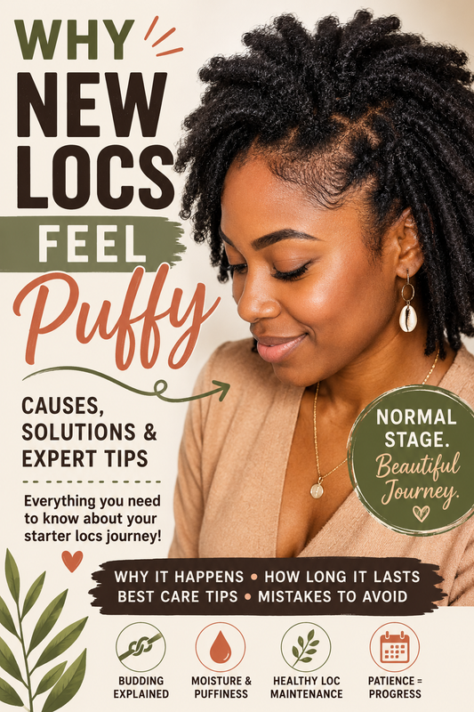 Why New Locs Feel Puffy: Causes, Solutions, and How to Keep Your Locs Healthy