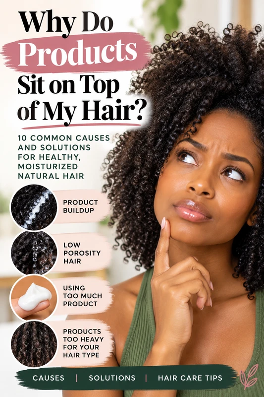 Why Do Products Sit on Top of My Hair? Causes, Solutions, and How to Improve Product Absorption