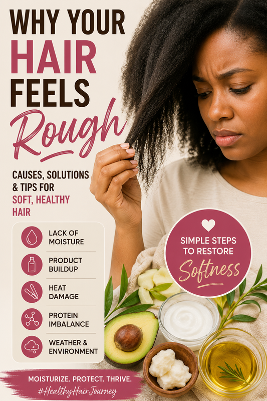 Why Your Hair Feels Rough: Causes, Treatments, and How to Restore Soft, Healthy Hair Naturally