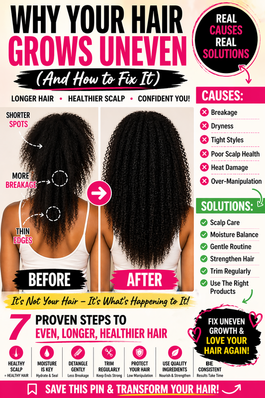 Why Your Hair Grows Uneven (And How to Fix It)