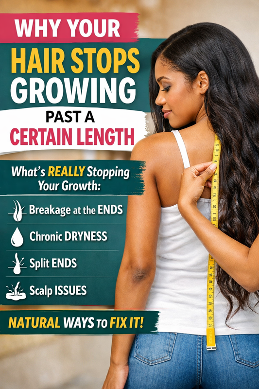 Why Your Hair Stops Growing After a Certain Length (And How to Fix It Naturally)