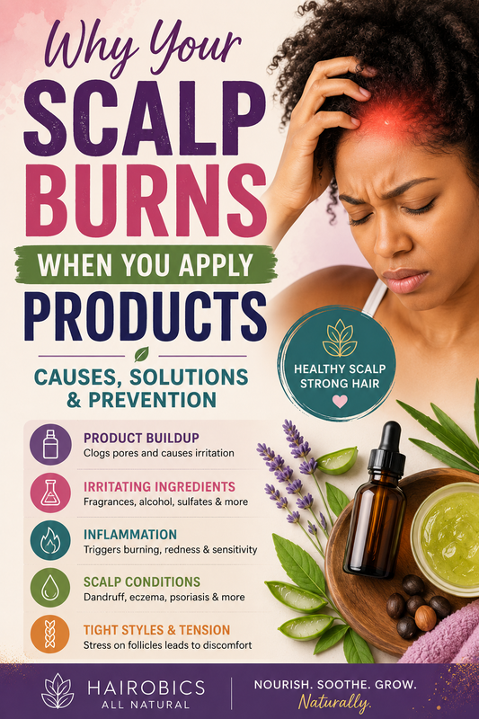 Why Your Scalp Burns When You Apply Products: Causes, Solutions, and Prevention