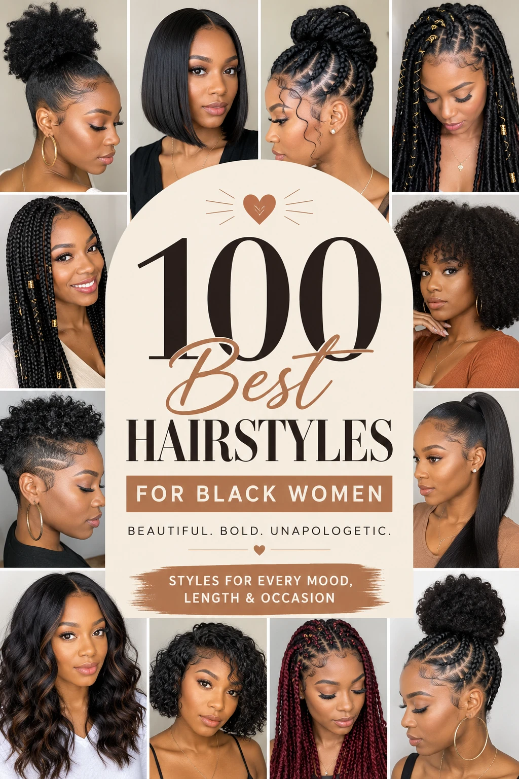 100 Best Hairstyles for Black Women: The Ultimate Style Guide