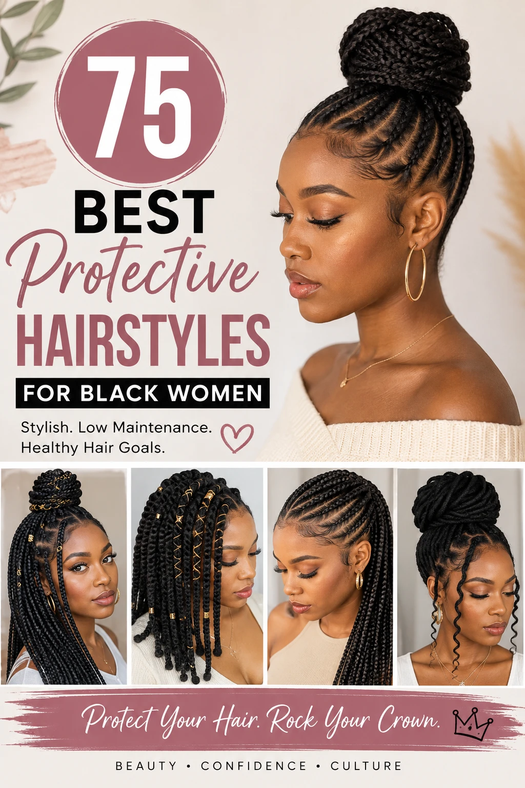 75 Best Protective Hairstyles for Black Women: The Ultimate Guide to Braids, Twists, Locs, Buns & More
