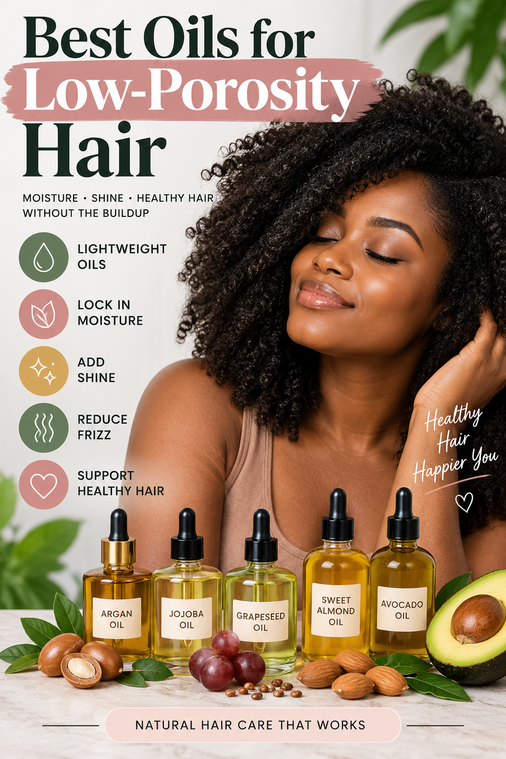 Best Oils for Low-Porosity Hair: The Complete Guide to Moisture, Shine, and Healthy Hair