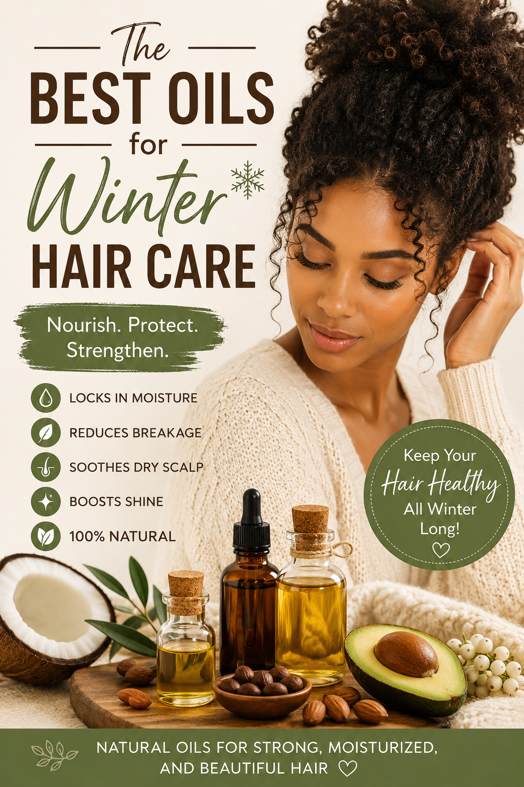 Best Oils for Winter Hair Care: The Ultimate Guide to Keeping Your Hair Healthy All Winter Long