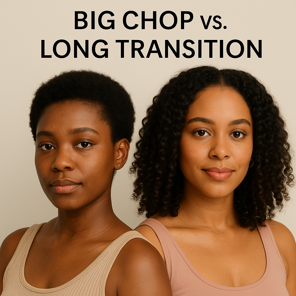 Big Chop vs. Long Transition: Which Natural Hair Journey Is Right for You?