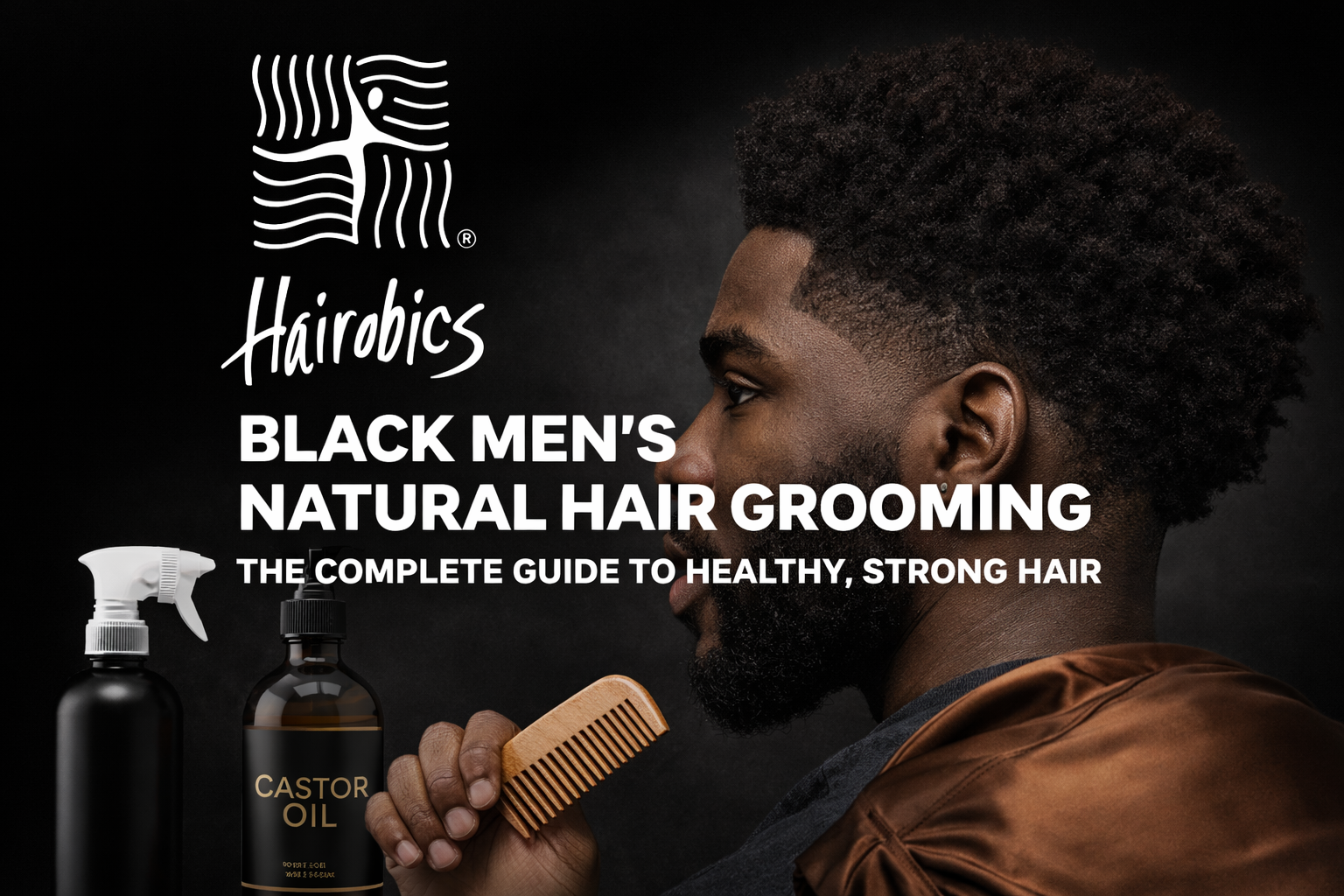 Black Men’s Natural Hair Grooming: The Complete Guide to Healthy, Strong Hair