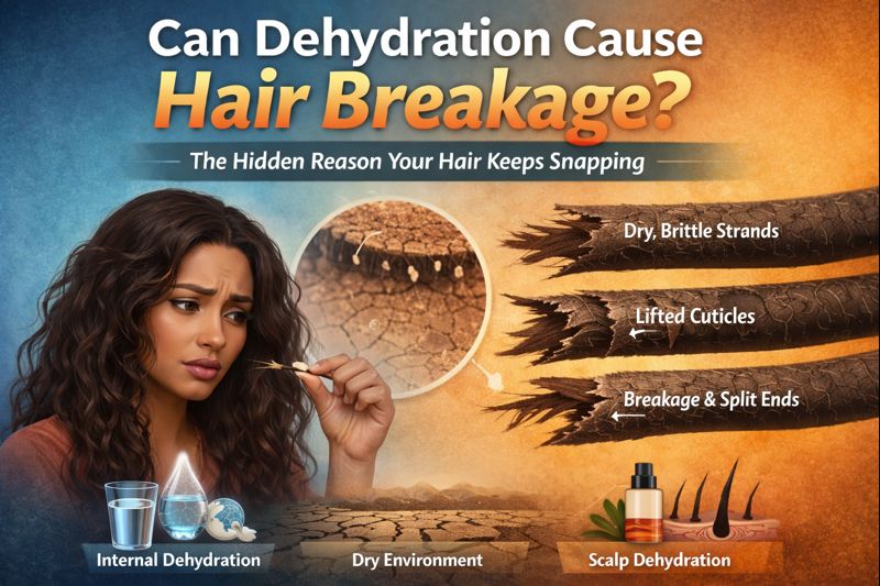 Can Dehydration Cause Hair Breakage? The Hidden Reason Your Hair Keeps Snapping
