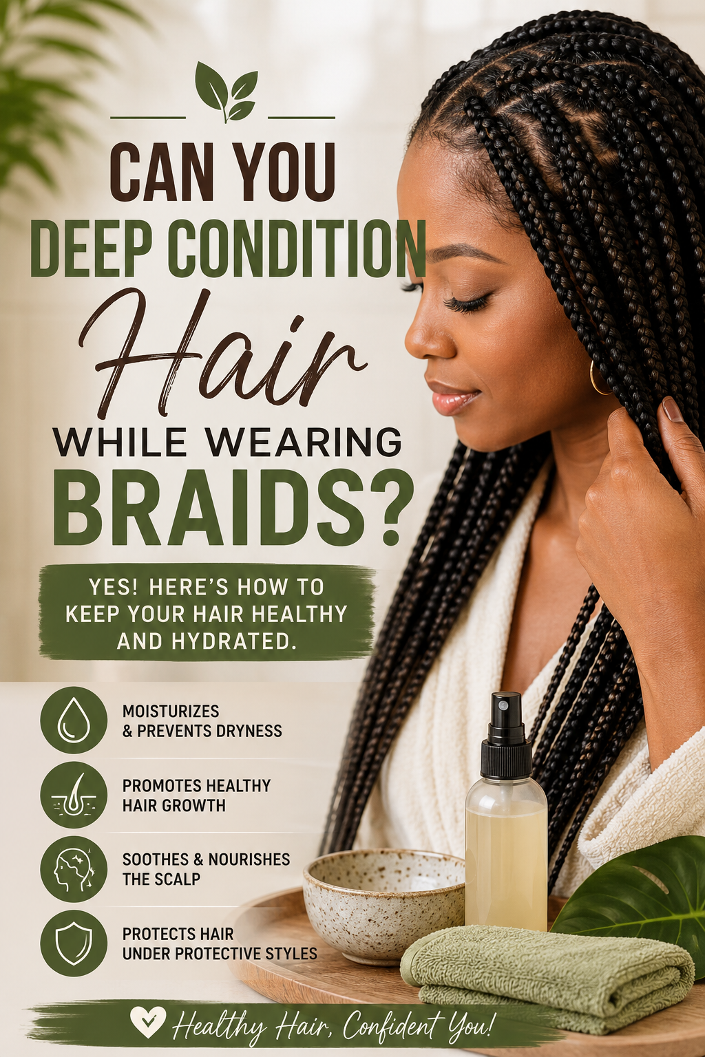 Can You Deep Condition Hair While Wearing Braids? The Complete Guide to Keeping Braided Hair Healthy