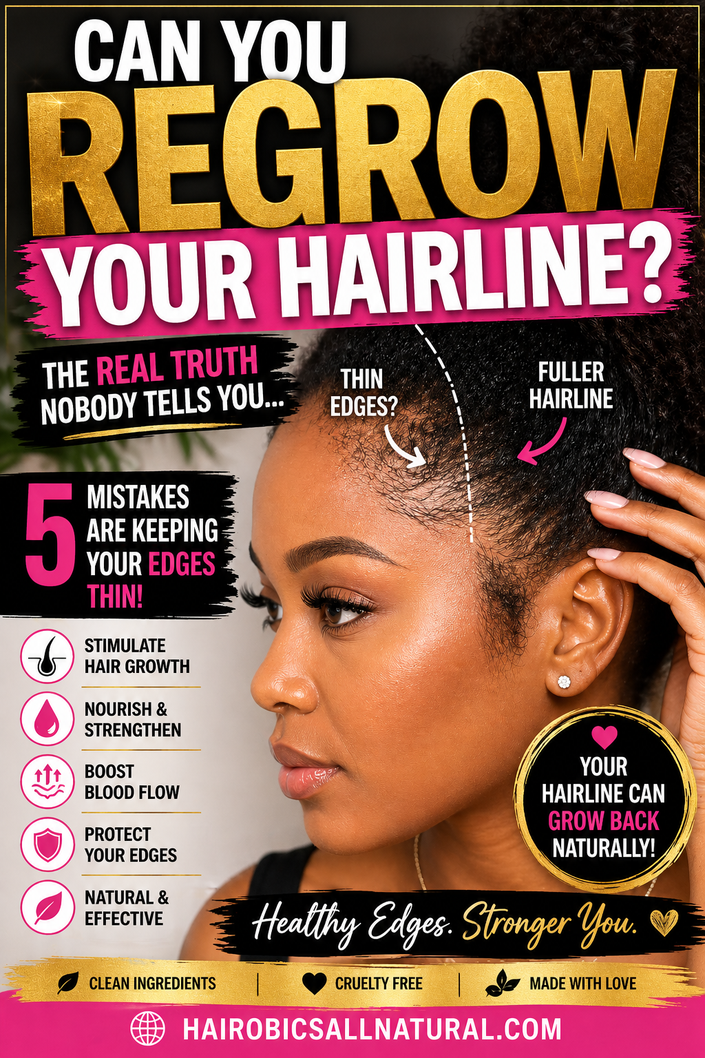 Can You Regrow Your Hairline Naturally? (The Real Truth)
