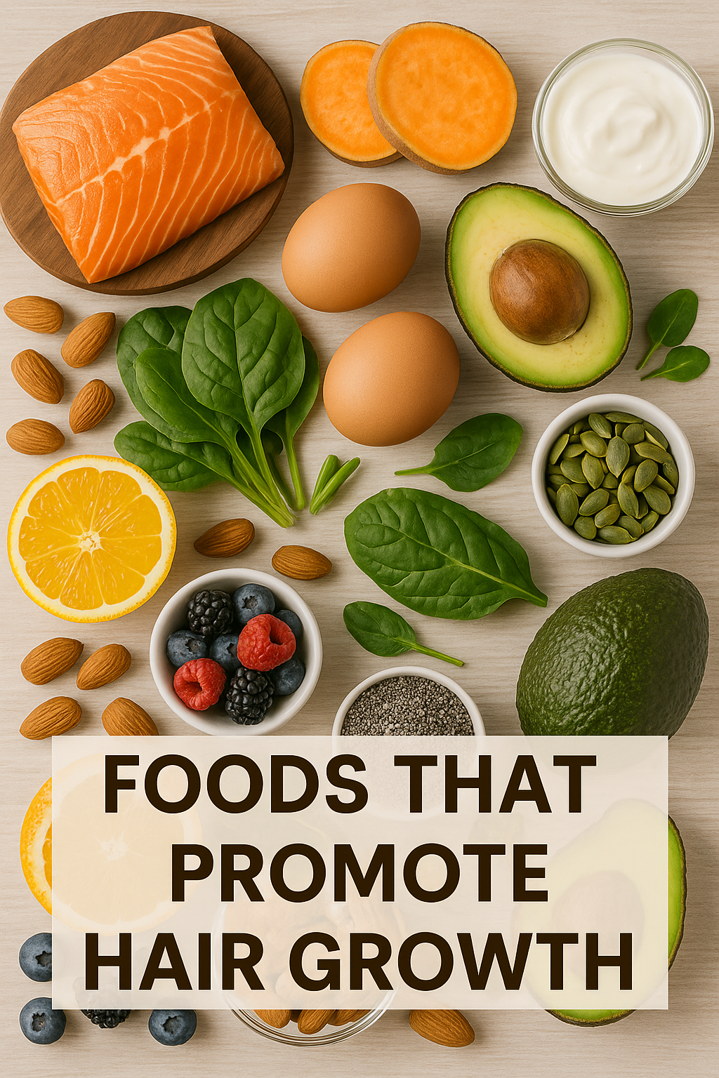 Foods That Promote Hair Growth: The Ultimate Nutrition Guide for Stronger, Longer, Healthier Hair
