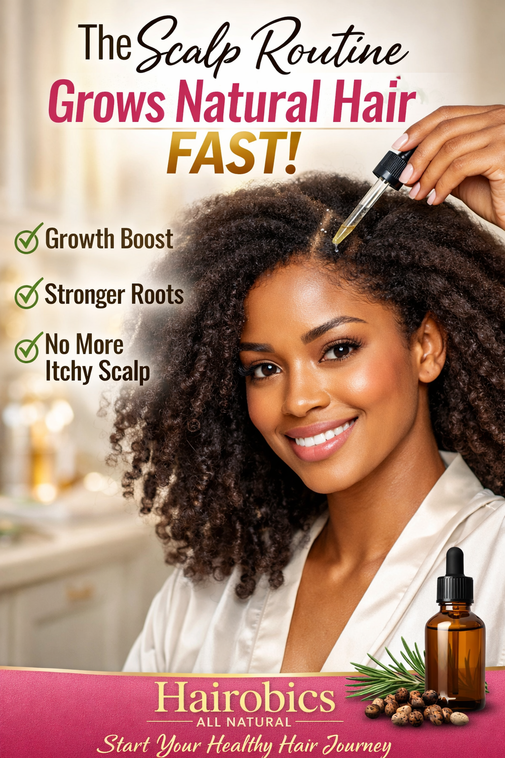 The Best Scalp Care Routine for Natural Hair Growth